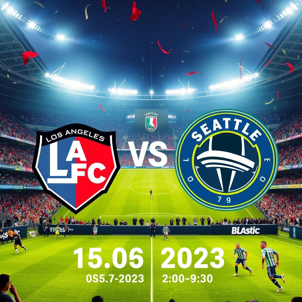 Trực tiếp trận Los Angeles FC vs Seattle Sounders